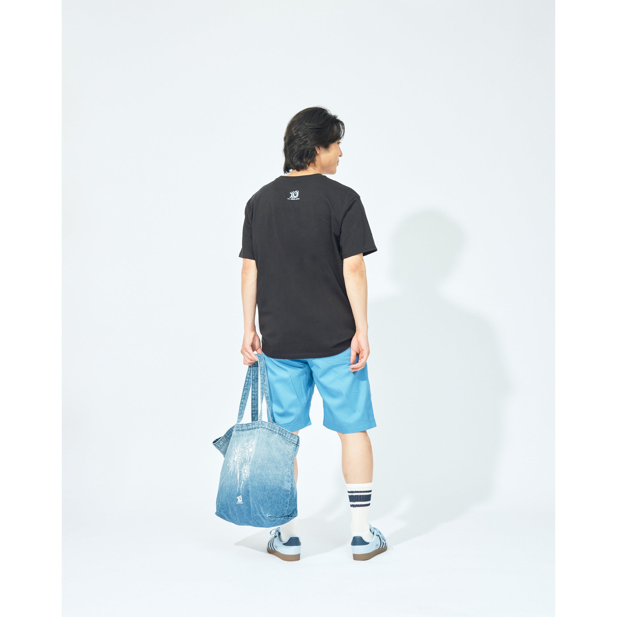 Mrs.GREEN APPLE FJORD デニムトートバッグ&シャボン玉 FJORD デニム