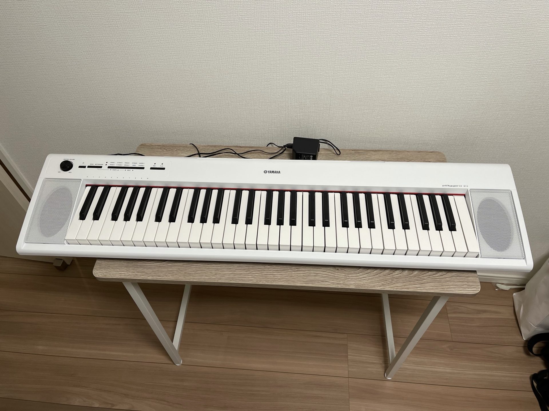YAMAHA NP-12 Piaggero 電子キーボード スタンド ペダル付き YAMAHA