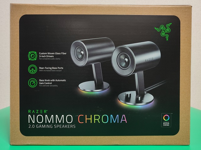 Razer（Nommo Chroma）ゲーミングスピーカー購入レビュー！ - meolog