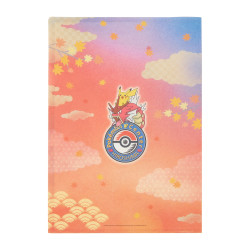 和風A4クリアファイル2枚セット ポケモンセンターヒロシマR - Meccha Japan