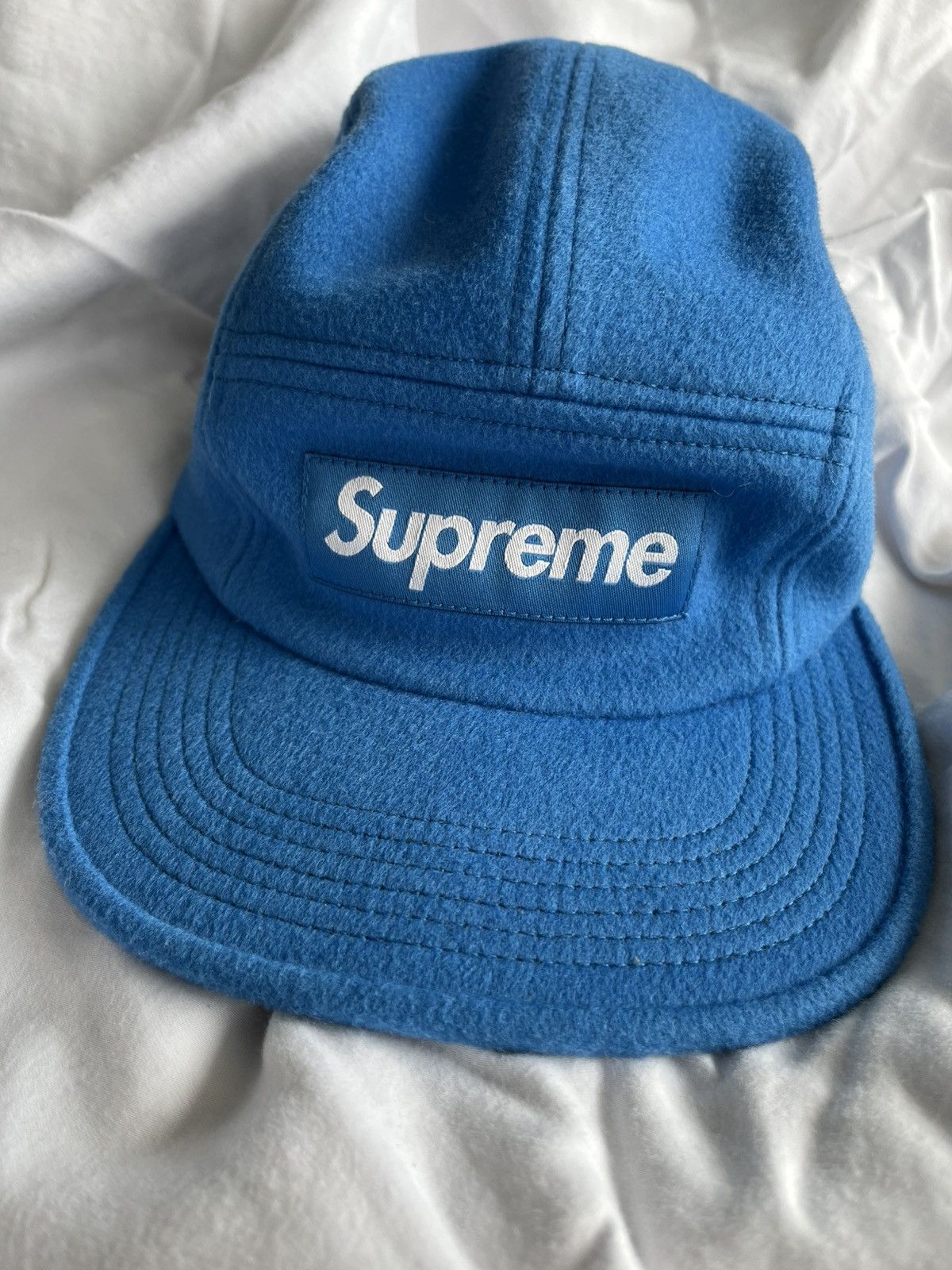 Supreme Loro Piana wool camp cap