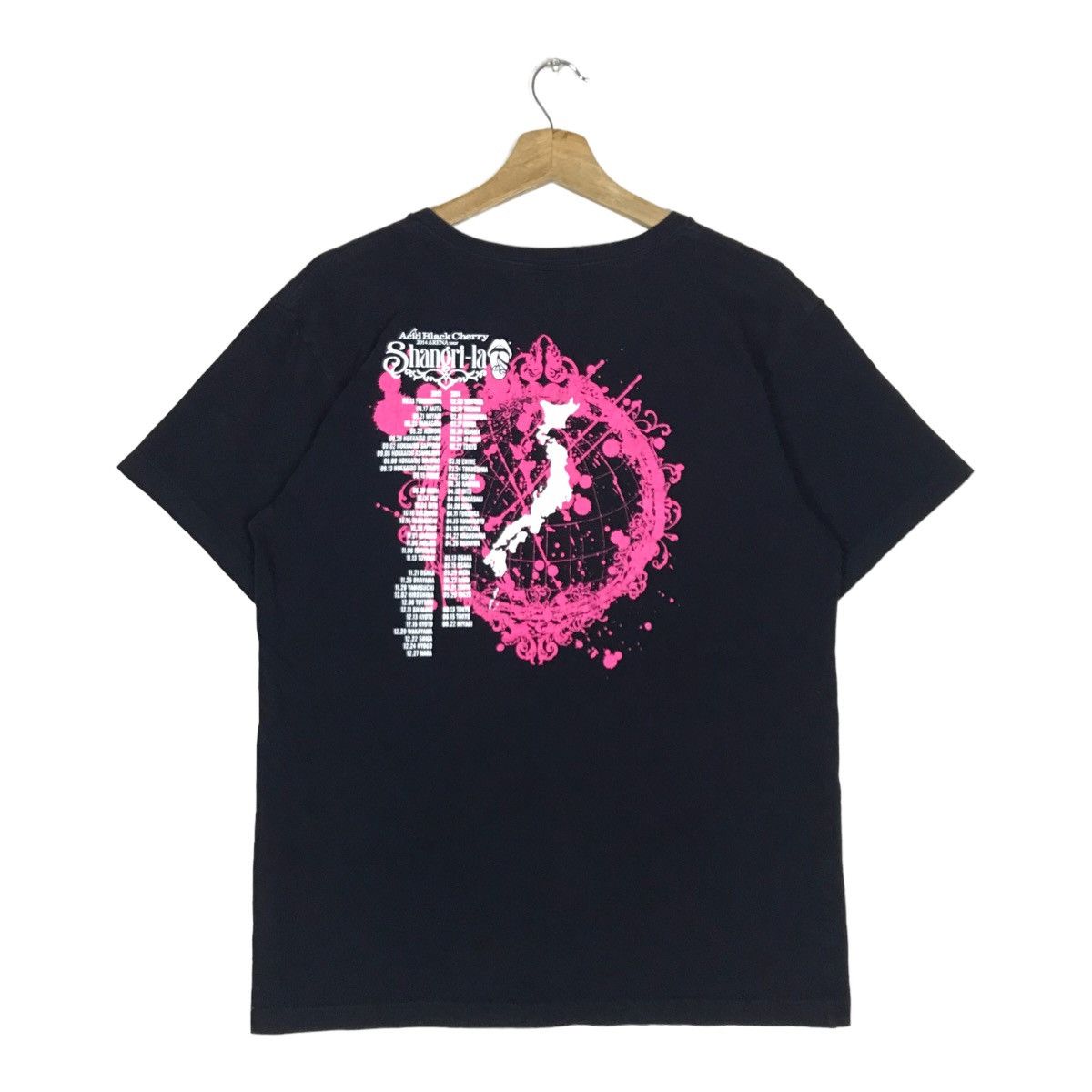 Acid Black Cherry Shangri-la Tour Tee Shirt