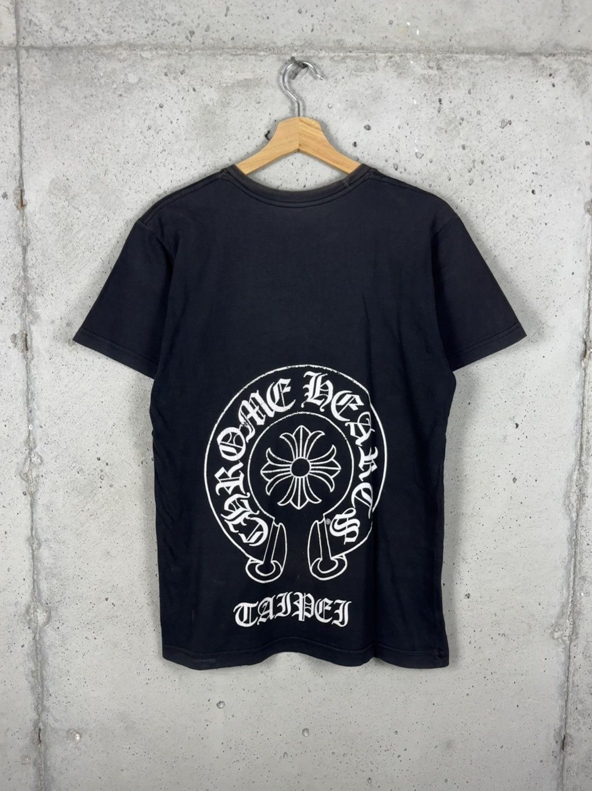 Vintage Chrome Hearts horse fade t-shirt