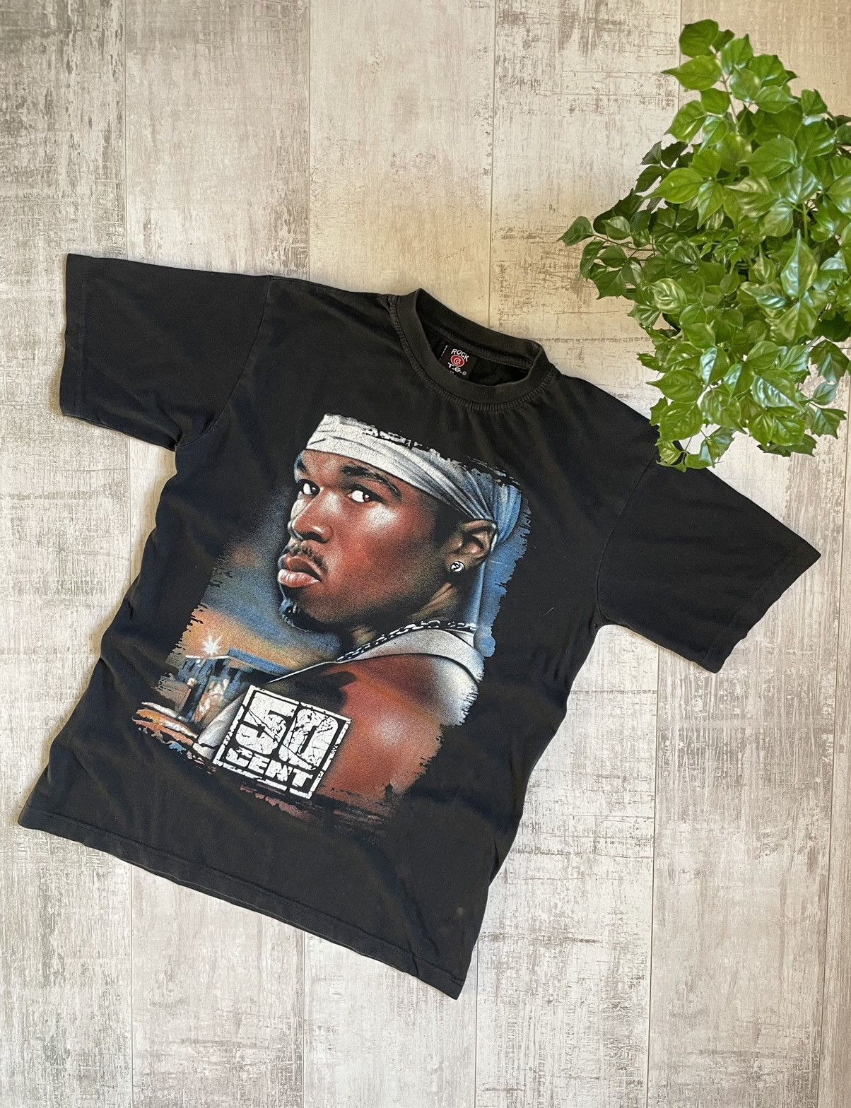 50cent vintage promo tシャツ gunit raptee 50cent vintage promo t