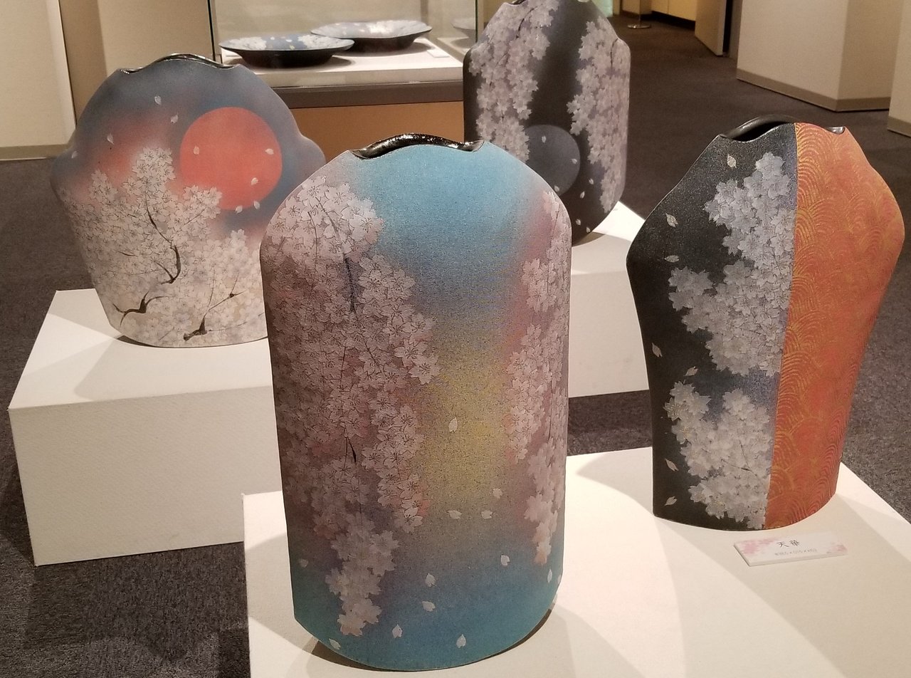 島田恭子 さくら文 陶筥 蓋物 陶箱 箱なし 【公式通販】