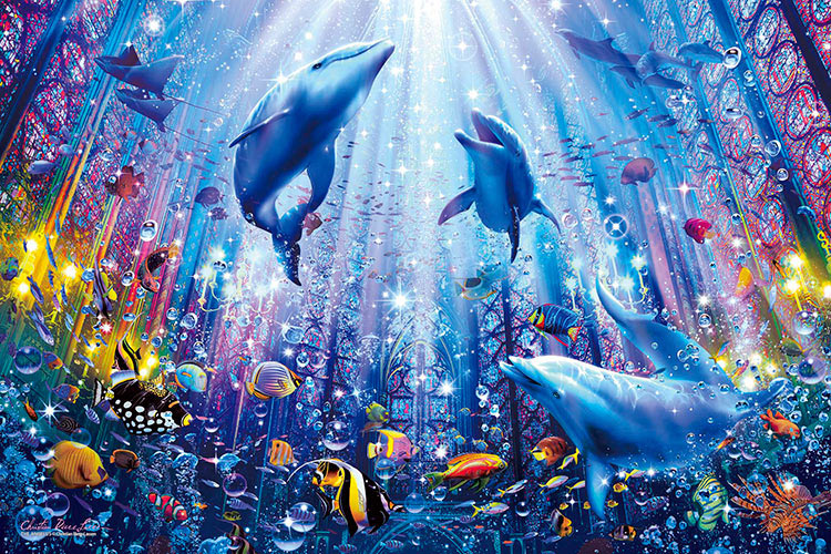 クリスチャンラッセン 絵画 ラッセン絵画 3点セット 楽天市場