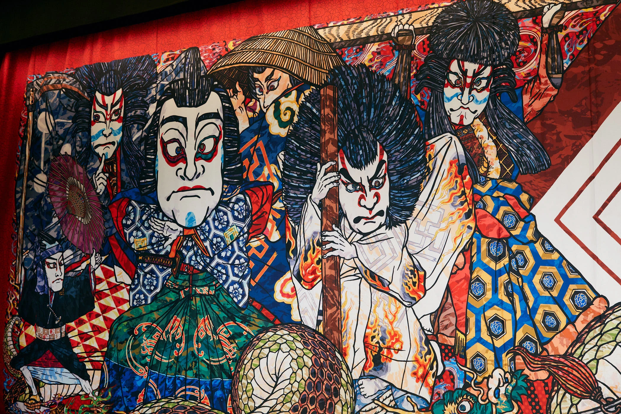 PSA10】3連番 十三代目市川團十郎白猿 襲名十八番 村上隆 もののけ