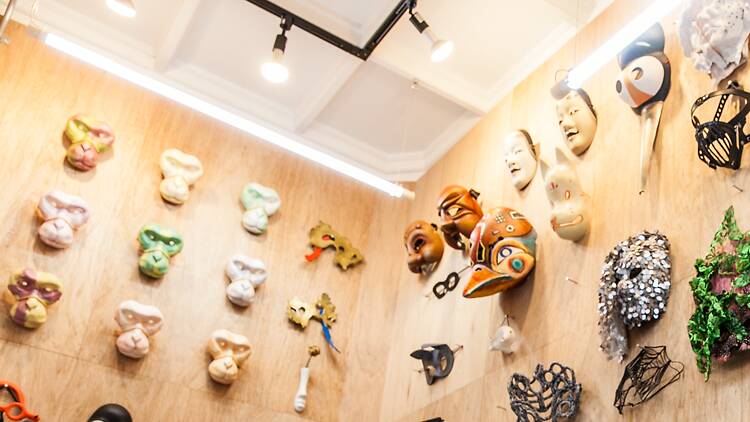 一点物】仮面マスク被り物仮面屋おもてインテリア