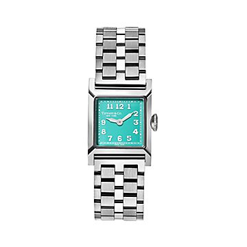 Tiffany グランドブルーダイヤルストラップウォッチ Tiffany グランド