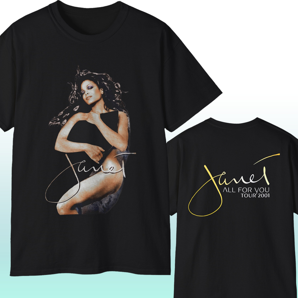 Janet Jackson 2001 ワールドツアー Tシャツ Janet Jackson - 2001
