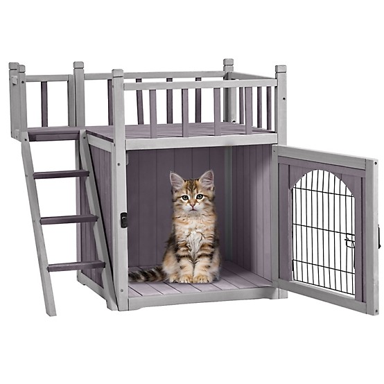 Aivituvin Outdoor Dog/Cat House, Indoor Cat House, AIR08-B at