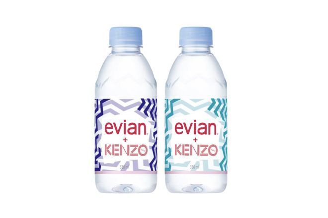 日本限定！ KENZOデザインによるevianの330mlペットボトルが発売中