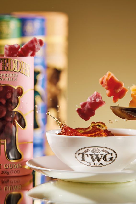 TWG シンガポール限定 ミニテディベア グミ ティー セット