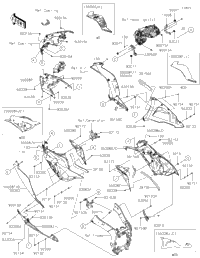 2024 Kawasaki Ninja ZX-6R (US) (ZX636KRFAN) Cowling Lowers