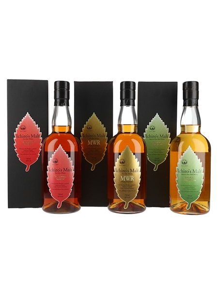 Ichiro's Malt MWR, Wine Wood Reserve & Malt Double Distilleries