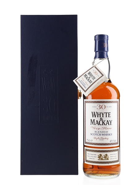 WHYTE & MACKAY 30年 ブレンデッドスコッチウイスキー未開栓