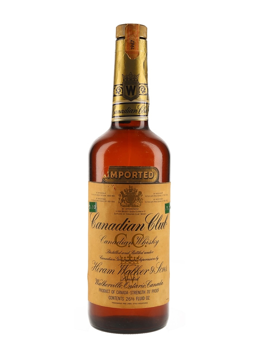 Canadian Club 1967 - Lot 119619 - Buy/Sell World Whiskies Online