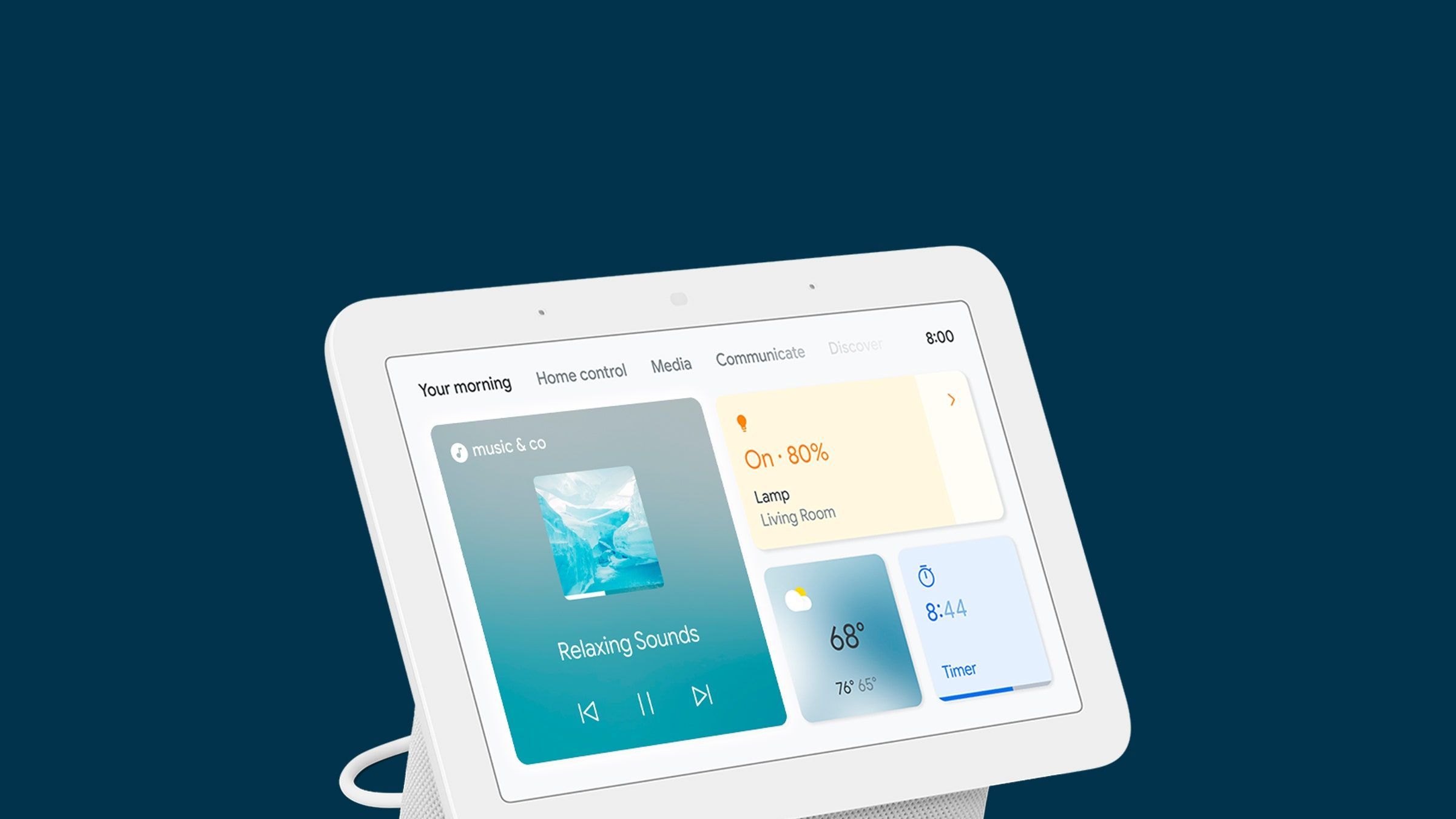 Google Nest Hub（第2世代）」は、睡眠のトラッキングにぴったりの