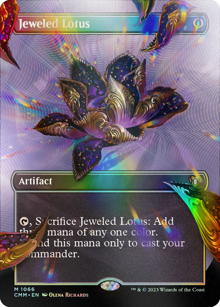 mtg 宝石の睡蓮/Jeweled Lotus 拡張 英語 宝石の睡蓮 拡張foil 英語