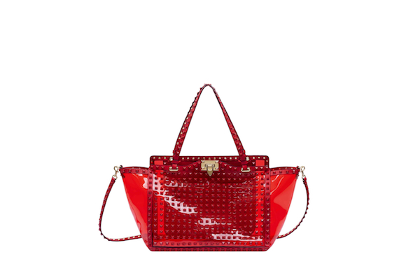 ヴァレンティノ」から真紅のロックスタッズコレクションが新発売