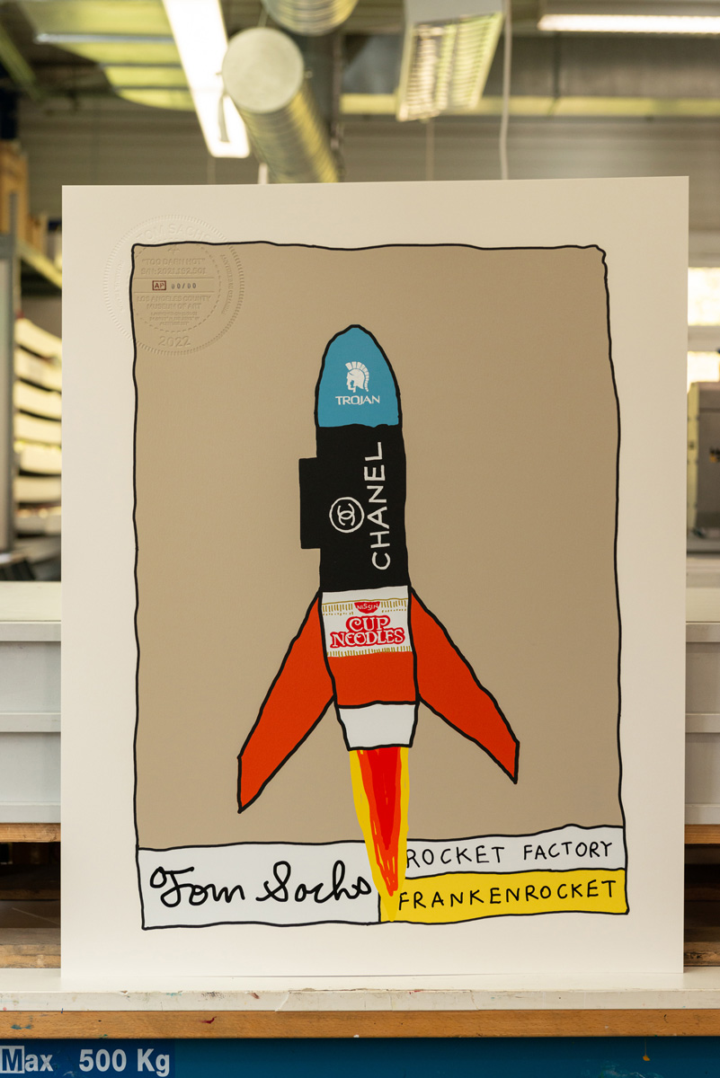 日本未入荷】トム・サックス エキシビジョンポスター Tom Sachs韓国