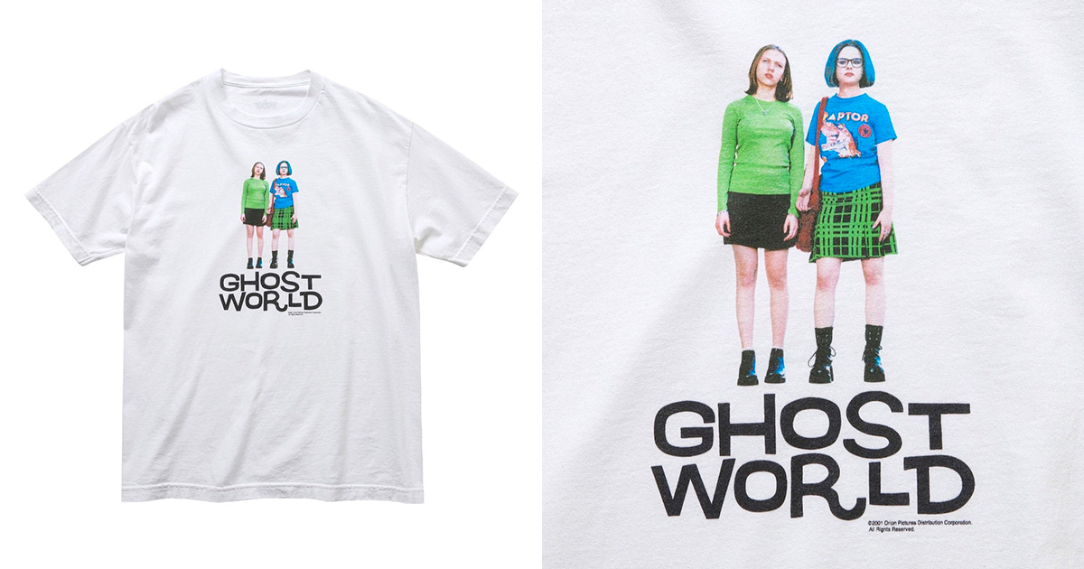 ウェーバー」が映画「ゴーストワールド」とコラボ Tシャツ2型を受注