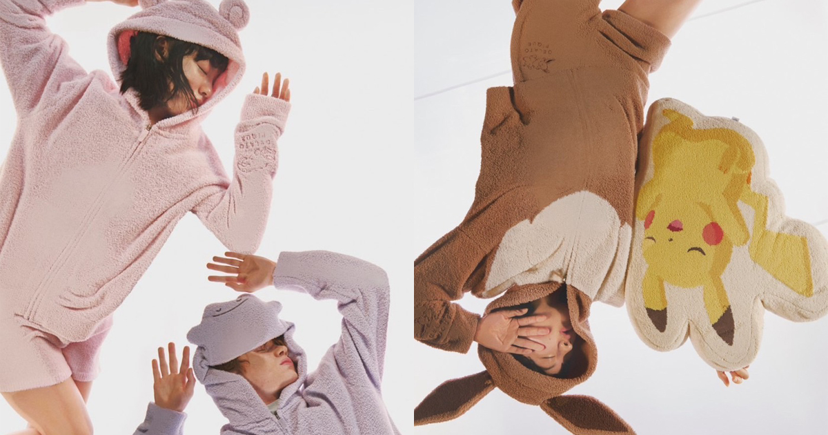 ポケモンスリープ」と「ジェラート ピケ」が再コラボ “ベビモコ”や寝具
