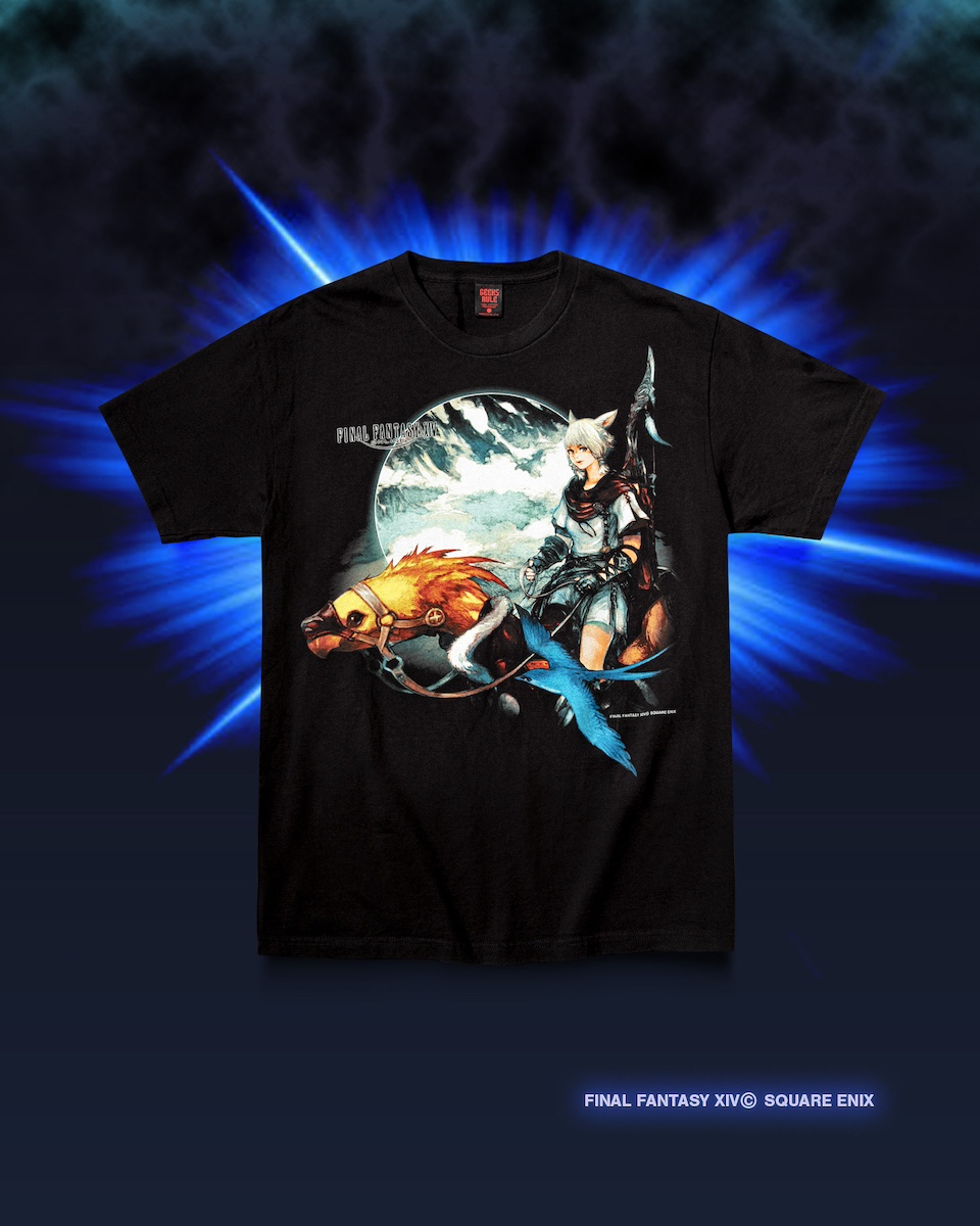 ギークス ルール」×「ファイナルファンタジーXIV」によるコラボTシャツ