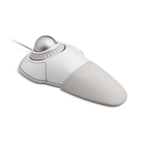 Orbit® Trackball with Scroll Ring — White | Trackballs | Trackball