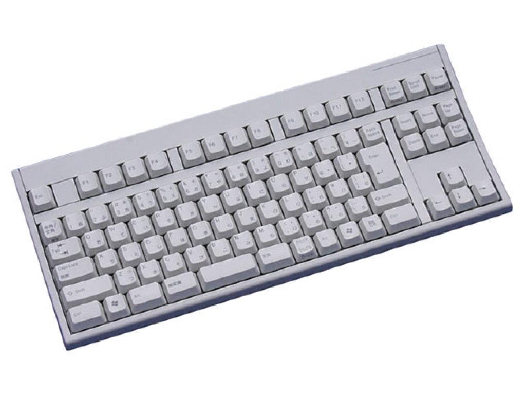 Fujitsu 富士通コンポーネント FKB8769-052 ライトグレー テンキーレス