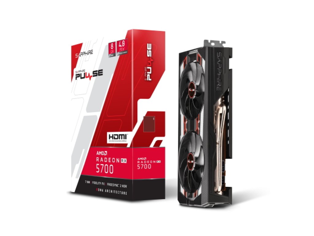SAPPHIRE PULSE RADEON RX 5700 8G GDDR6 HDMI / TRIPLE DP OC W/ BP