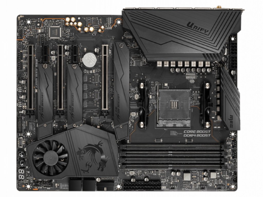 MSI MEG X570 UNIFY AMD 500シリーズ Socket AM4対応 AMD X570チップ