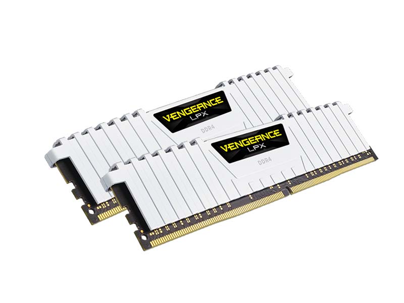 Corsair CMK32GX4M2A2666C16W Vengeance LPX 288pin DDR4-2666 CL16-18