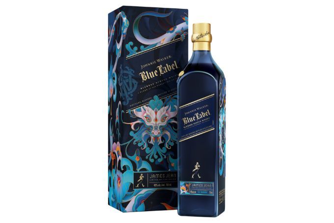 ジョニーウォーカーが辰年を祝い、ジェームズ・ジーンとコラボ！ 辰は