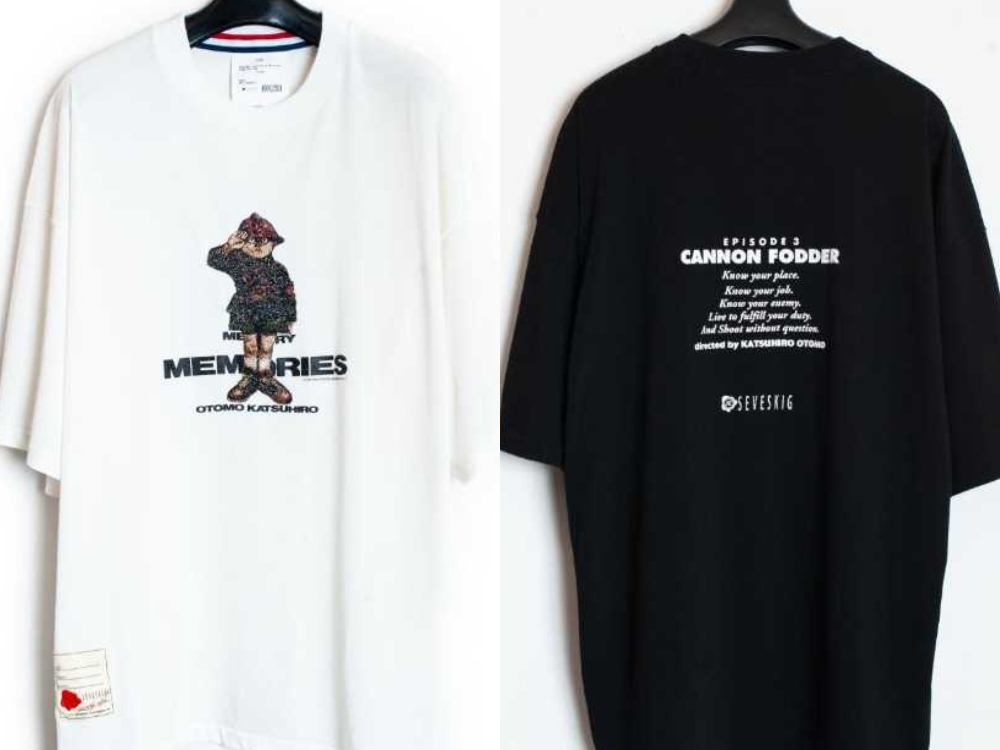 アイテム紹介】SEVESKIG×大友克洋氏『MEMORIES』コラボ全3型｜サイズ感