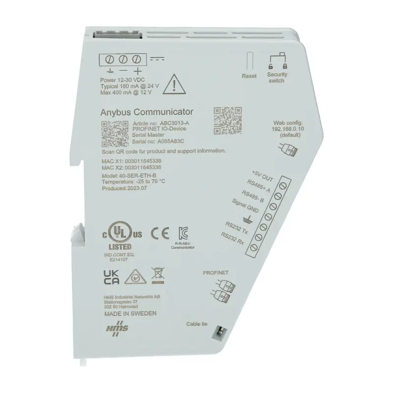 HMS ABC3013 - Anybus Communicator - Serial Master – PR… | Automation24