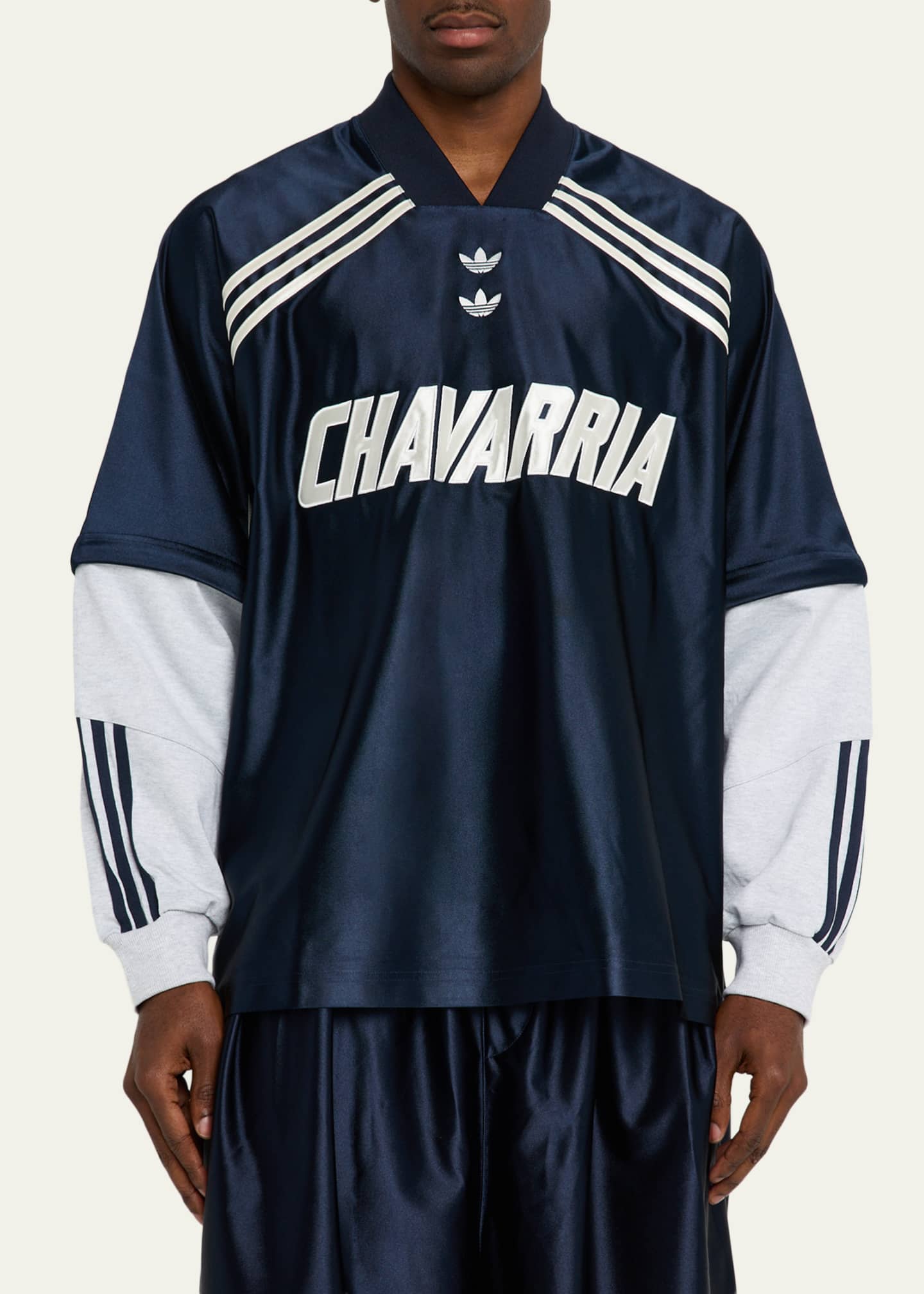 Adidas x Willy Chavarria Men's Dazzle Jersey - Bergdorf Goodman