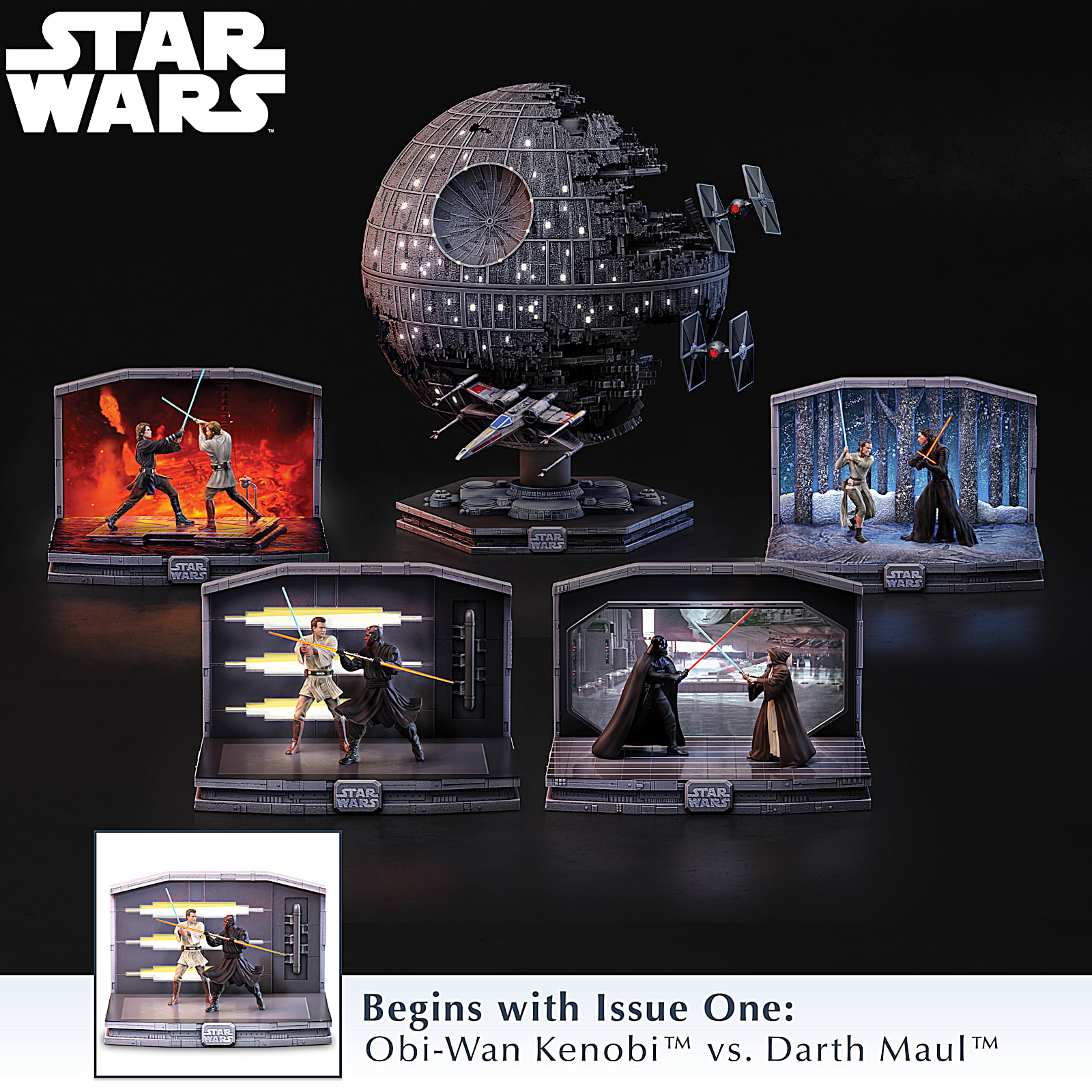 STAR WARS Ultimate Battles Hand-Painted Sculpture Collection