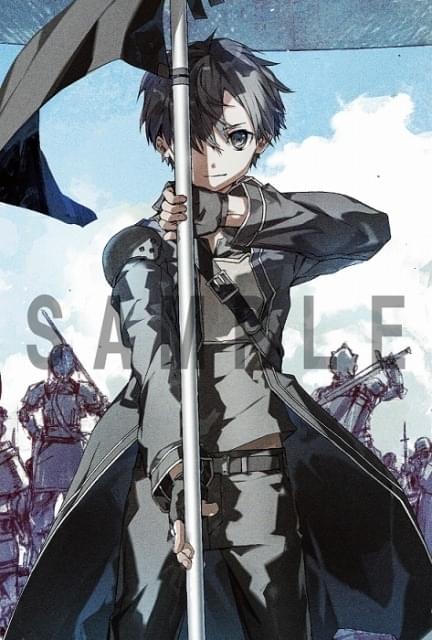 ソードアートオンライン 劇場特典 限定品 複製サイン 2枚セット 13,333