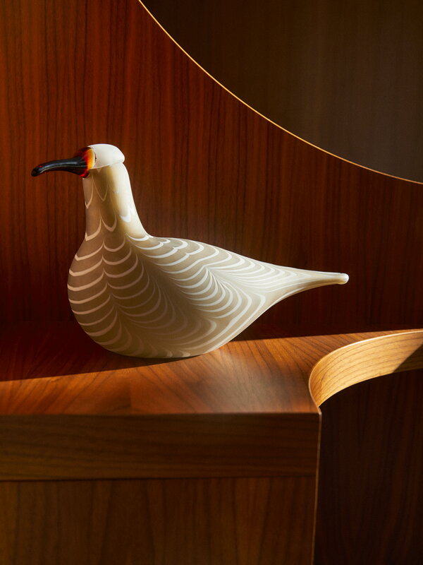Iittala Birds by Toikka Curlew, sand | Finnish Design Shop