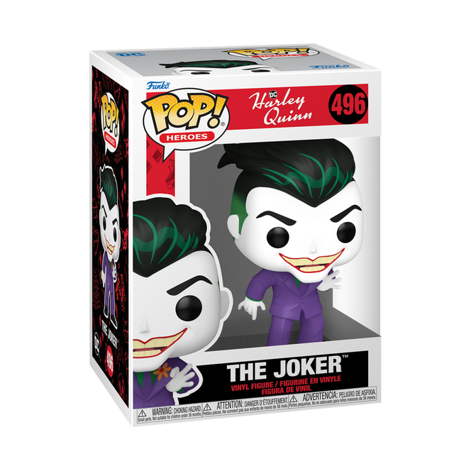 Funko POP! Heroes: DC Harley Quinn The Joker 4-in Vinyl Figure