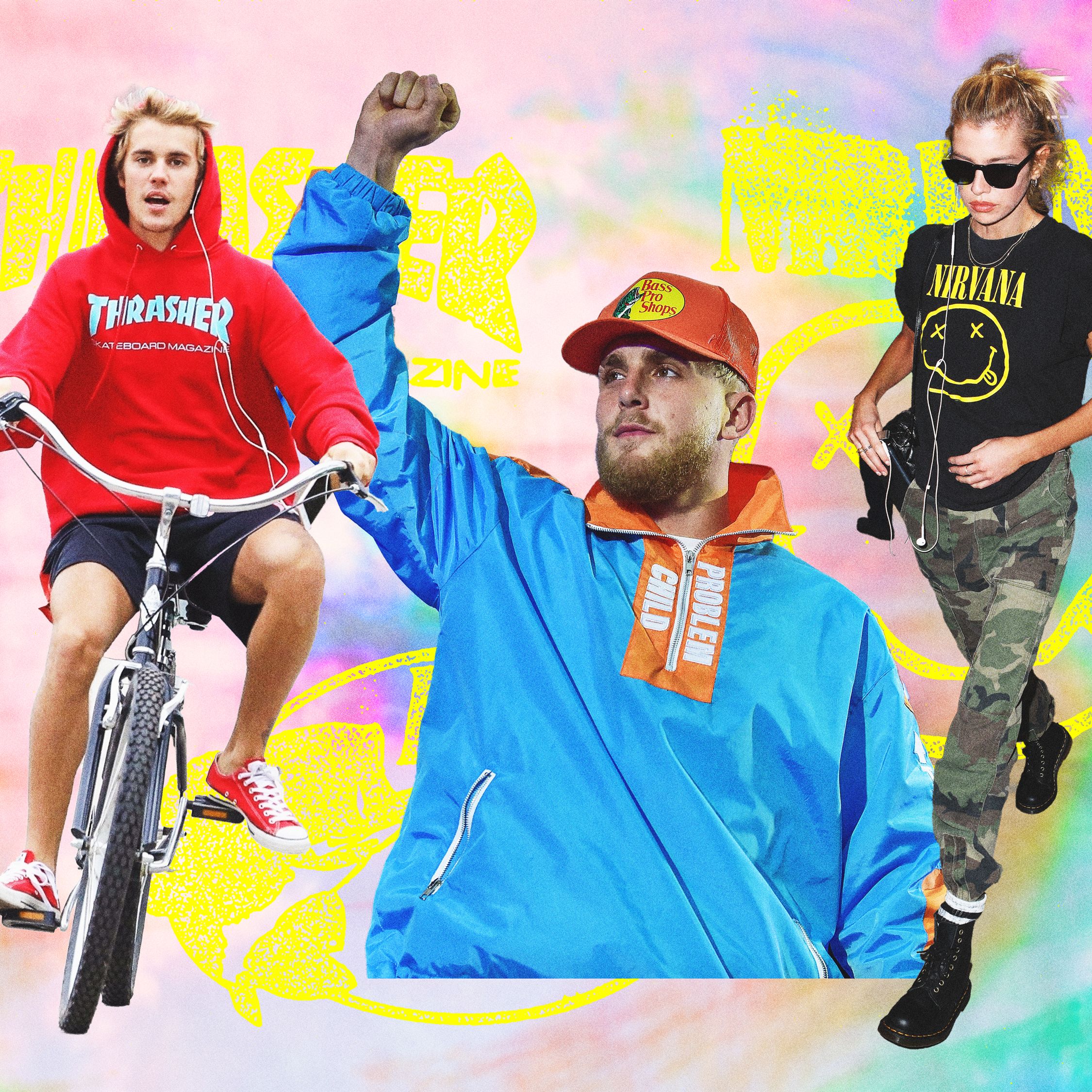 Why Does Gen Z Love Nirvana Tees, Thrasher Hoodies, and Bass Pro