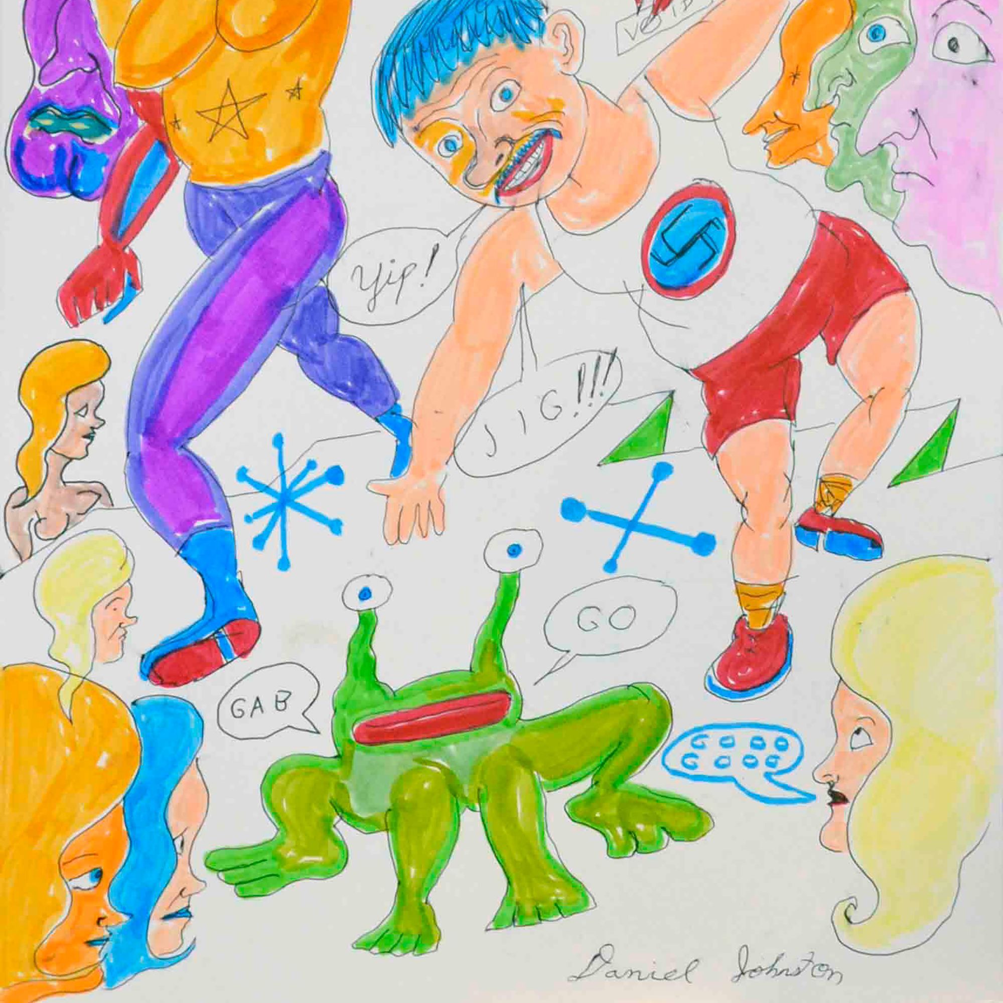 孤高の鬼才”ダニエル・ジョンストンの追悼展「The Story of an Artist