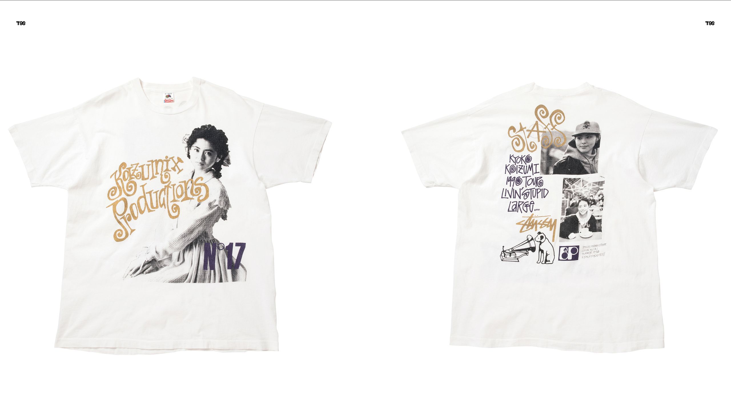 90年代のヴィンテージTシャツが一堂に会したビジュアルブック