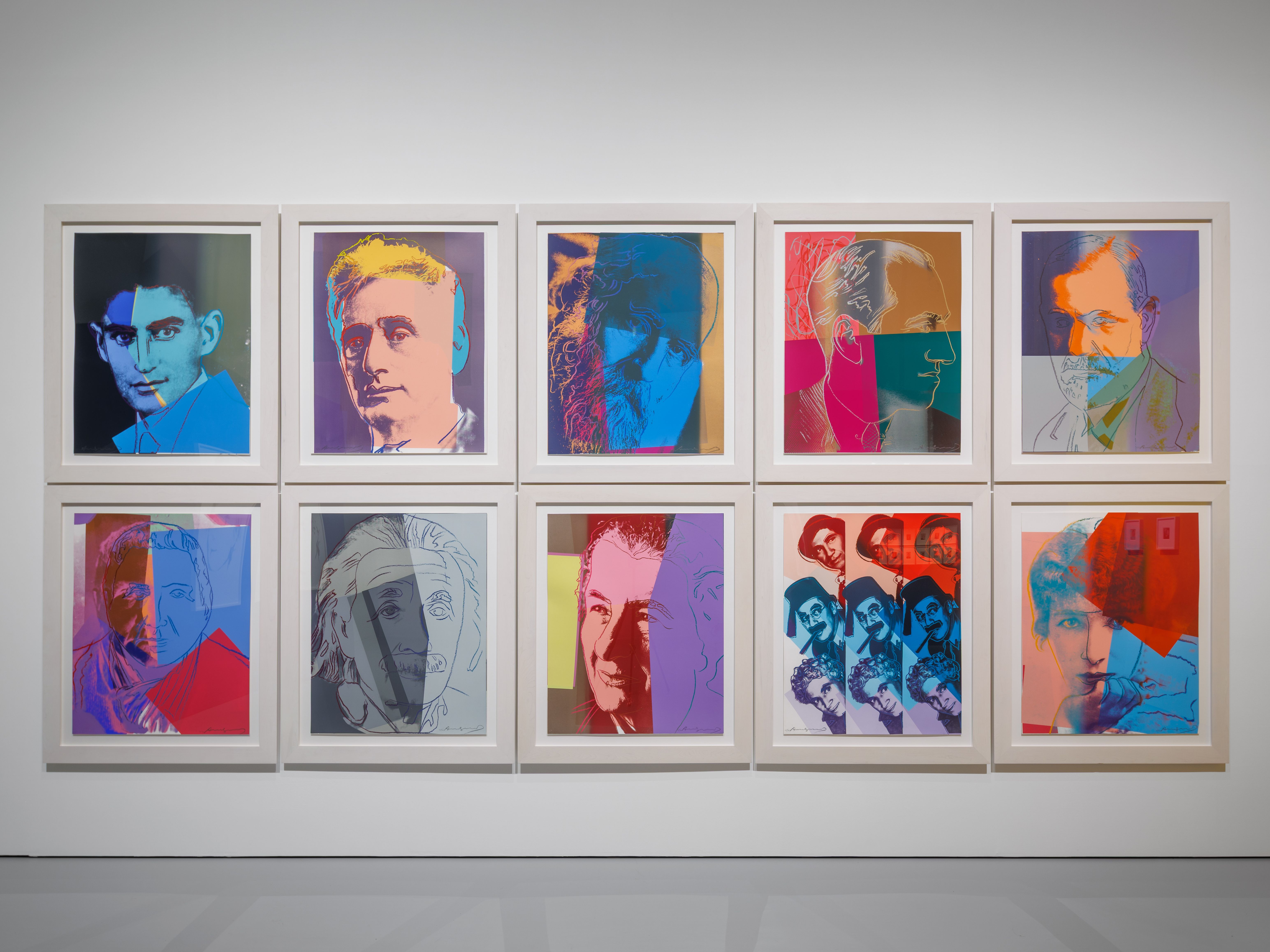 アンディ・ウォーホル『SERIAL PORTRAITS』展、ポートレート作品から