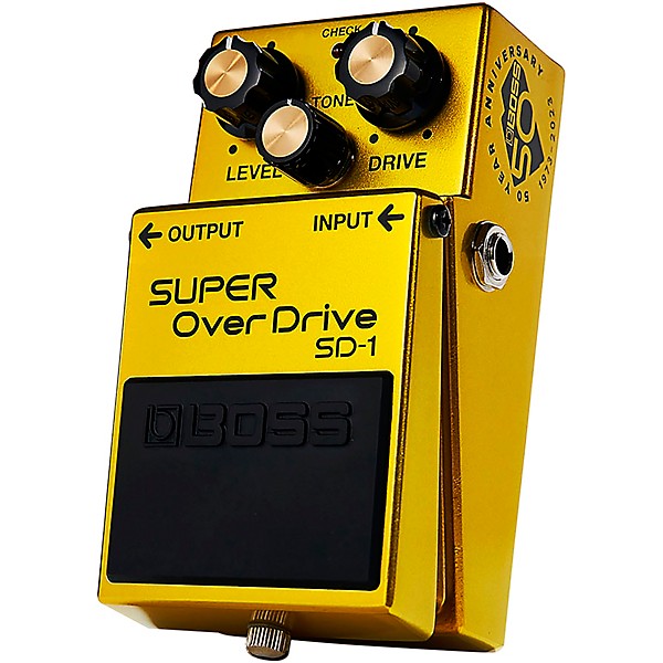 BOSS SD-1-B50A Super Overdrive 50th Anniversary Effects Pedal