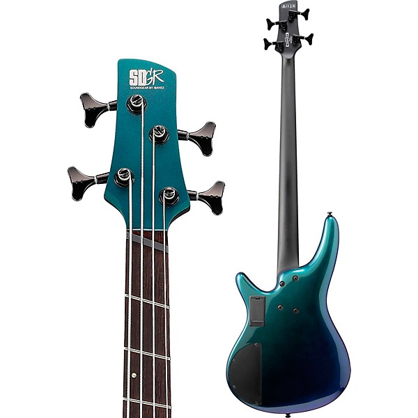 Ibanez SRMS720 4-String Multi-Scale Electric Bass Guitar Blue