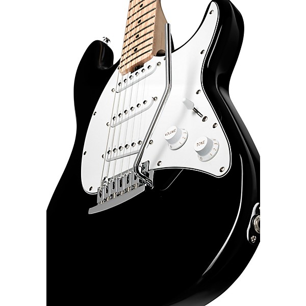 Sterling by Music Man Cutlass CT30 SSS Electric Guitar Black