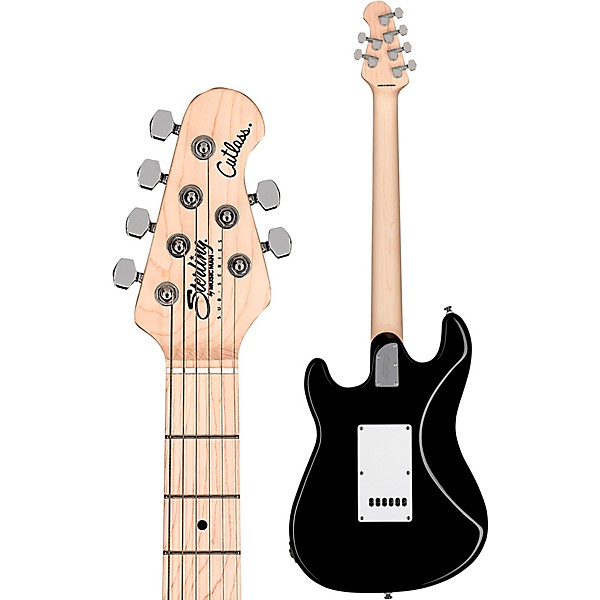 Sterling by Music Man Cutlass CT30 SSS Electric Guitar Black