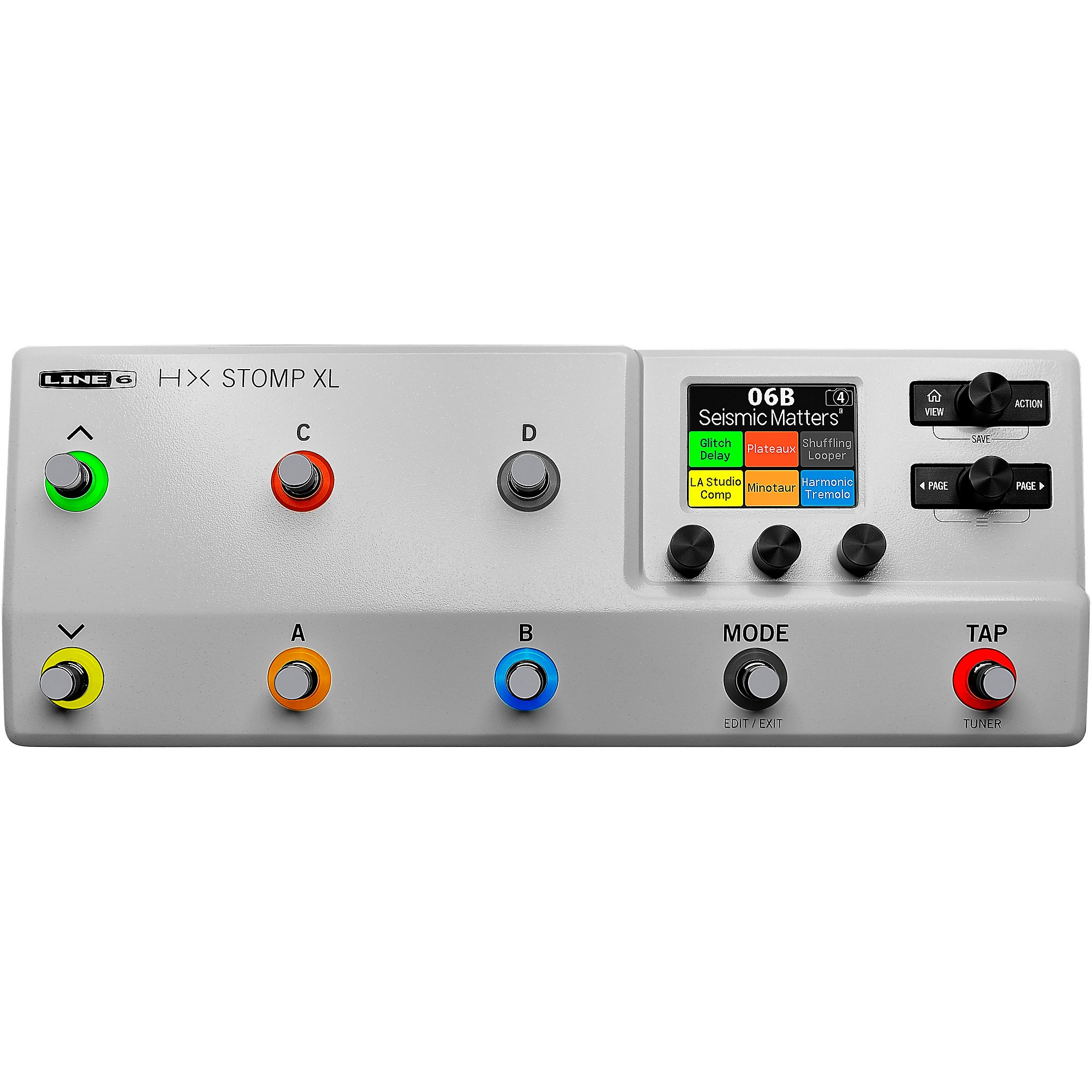 Line 6 HX Stomp XL Limited-Edition Multi-Effects Pedal White